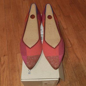 Rothy's *The Point*Metallic Pomegranate *BRAND NEW* Size 7.5